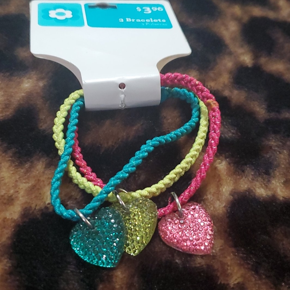 3 bracelets